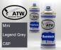 Preview: Mini, Legend Grey, C6P: 400ml Sprühdose + 400ml Klarlack - Set, von ATW Autoteile West.
